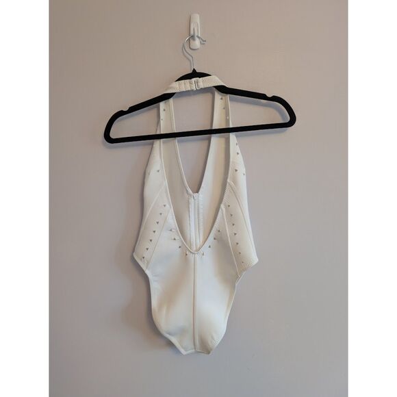 Gigi C Grace One-Piece Surf Suit White Orig. $200 size XS/S - Picture 7 of 7